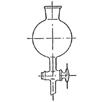 Воронка делительная шарообразная 500 мл дг 40 мм (1569)
